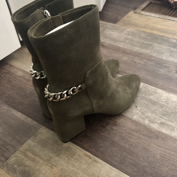 Zac Posen Suede chain boots - Picture 2 of 5